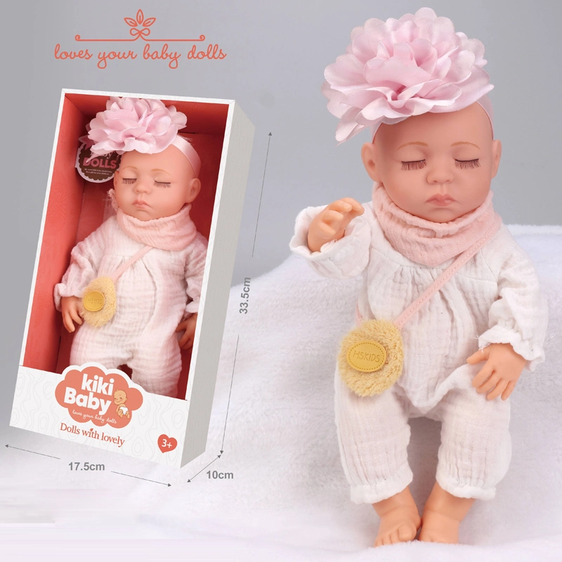 Tombotoys Wholesale Baby 12/15/16/20 Inch Reborn Doll Toys Realistic Silicone Baby Doll Girls Play House Set Toy Silicon Girl for Kids Reborn Baby Dolls