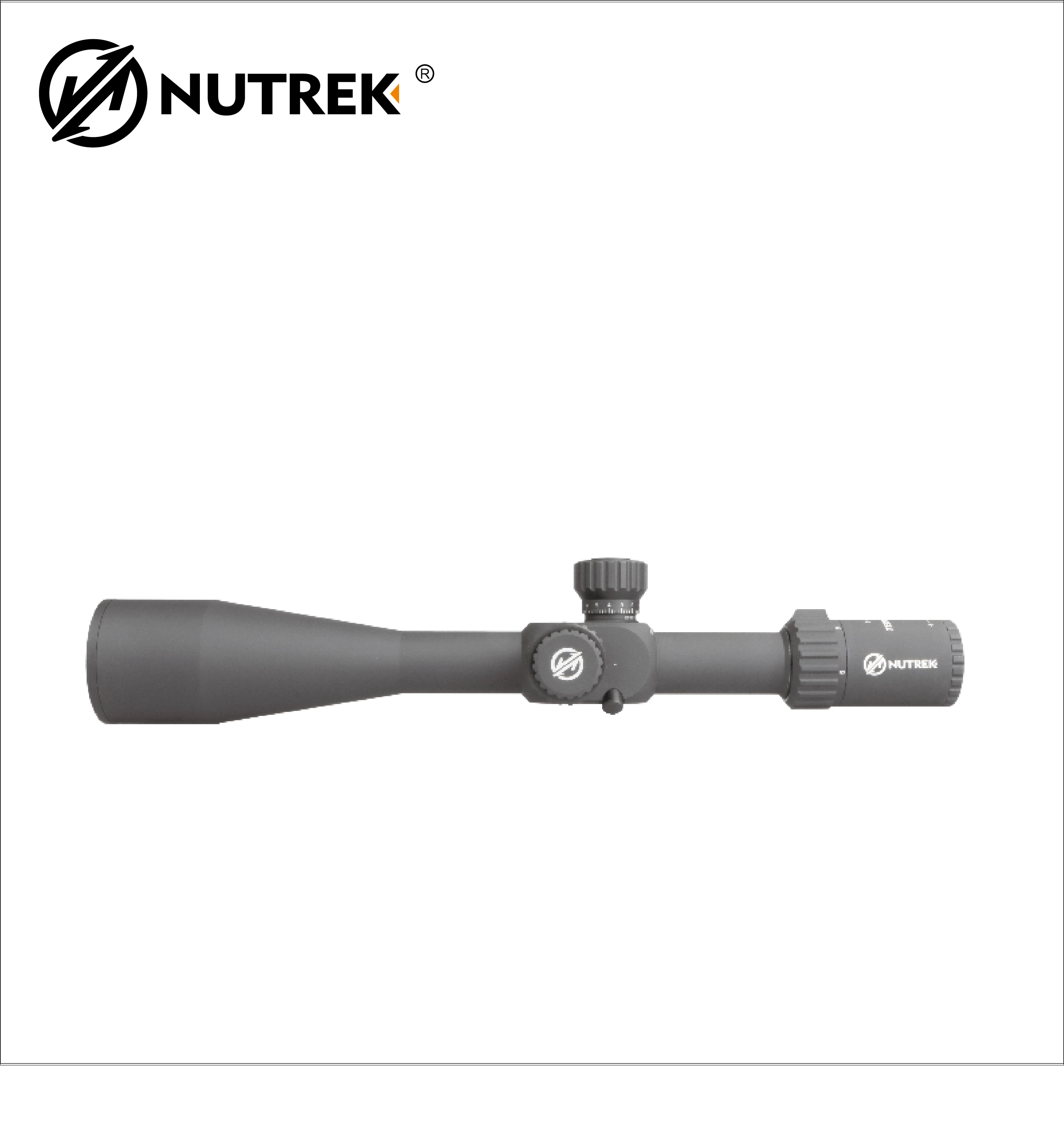 Nutrek Optics 30mm Tube Riflescope 6-24X50 First Focal Plane Hunting Scope