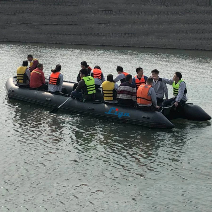 Лия Надувная спасательная лодка Вода Спорт скорость лодка 6 м-7,5 м спасательный катер Для продажи