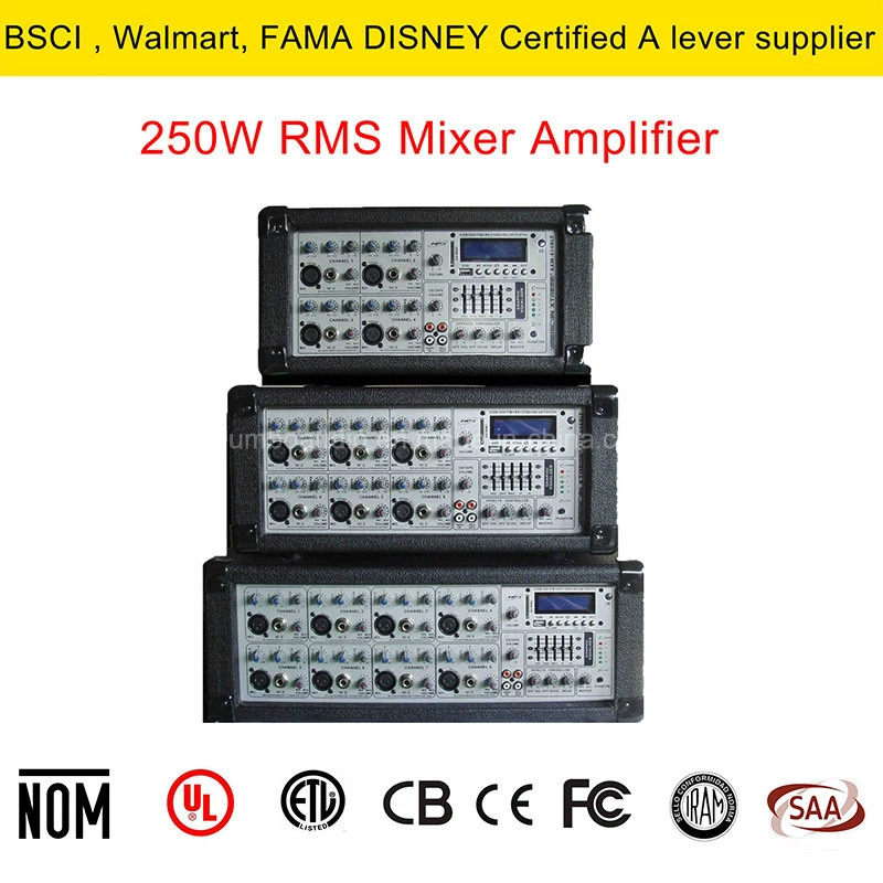 250W Mixer 4.1 Surround Sound Amplifier