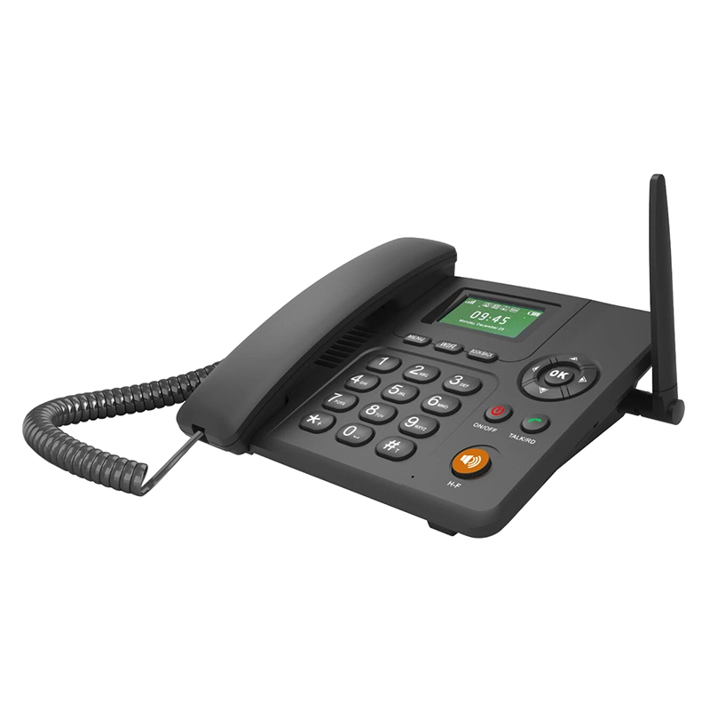 3G Cordless Phone Fixed with 1 Mobile SIM Card Slot Removeable TNC Antenna 3G Wireless Desktop Telephone