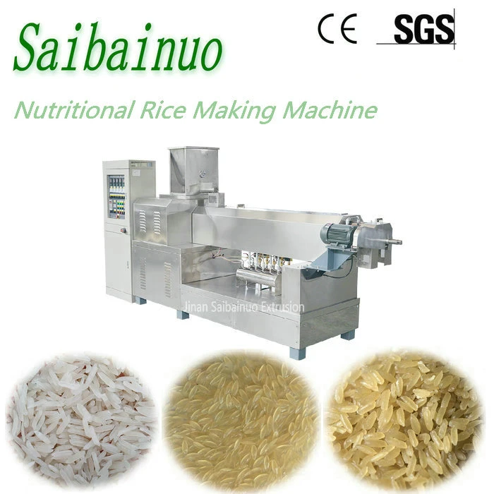 Automatic Nutritional Fortified Rice Machine Artificial Rice Processing Line