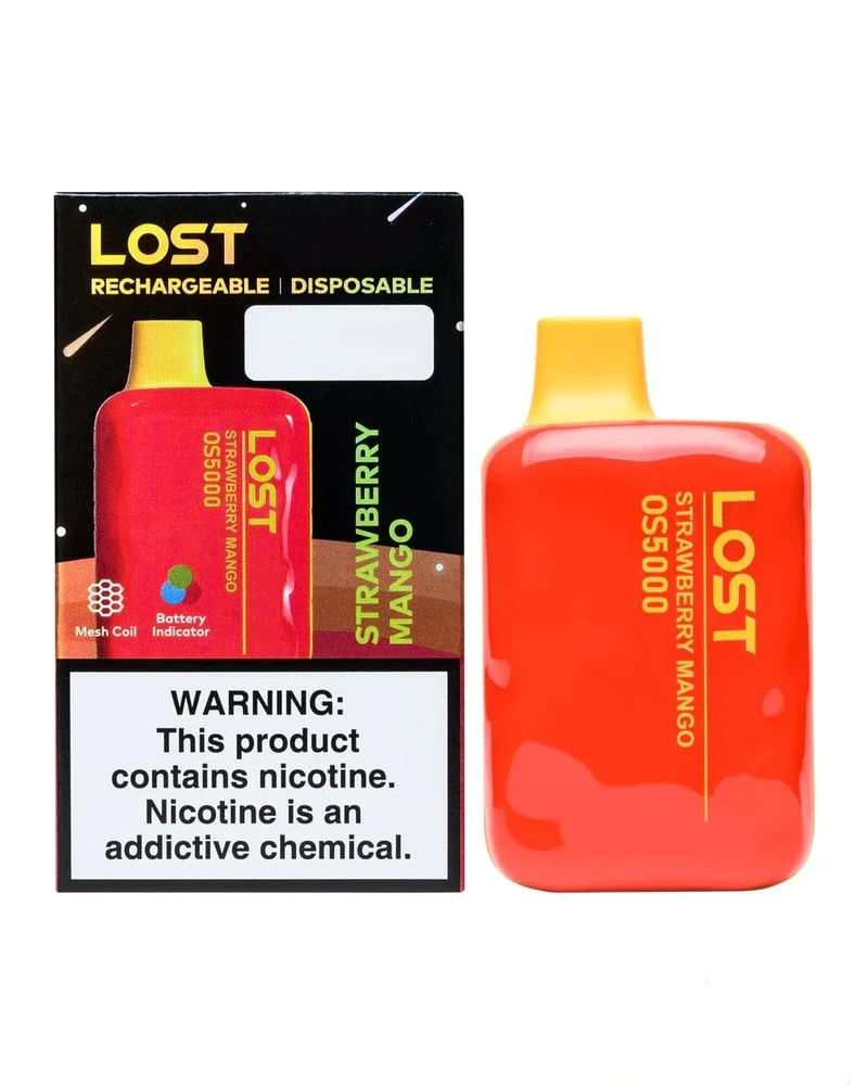 Original Lost OS5000 Puff Vape Desechable, Fábrica Mayorista/Proveedor, Caja de Cigarrillo Electrónico, Ecig Recargable