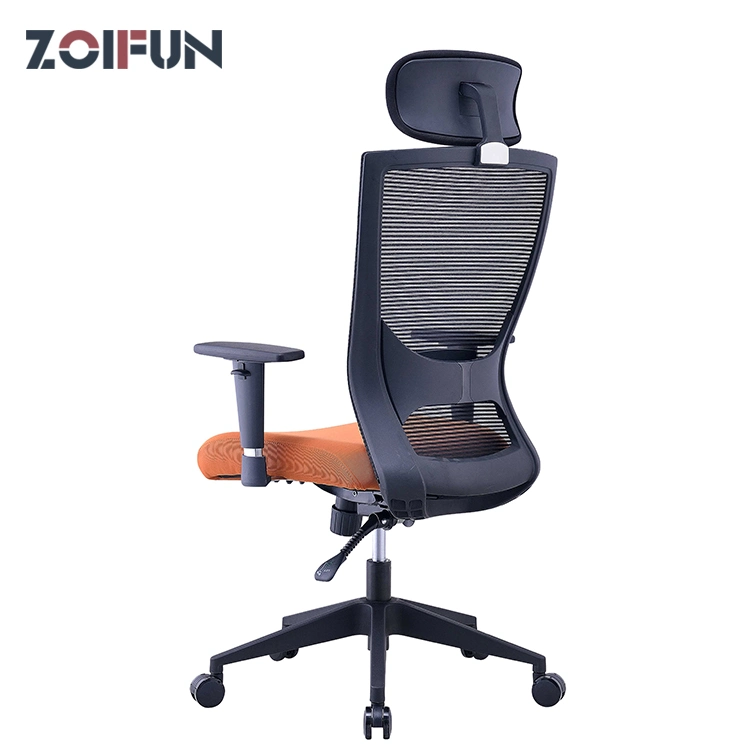 Malla completa con respaldo alto Silla ergonómica ajustable ergonómica Silla de oficina mobiliario de oficina