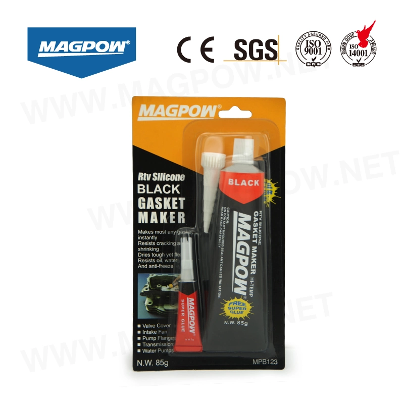 Высокая температура черного Gasket Maker RTV Silicone уксусной Gasket Maker бесплатно Super Glue