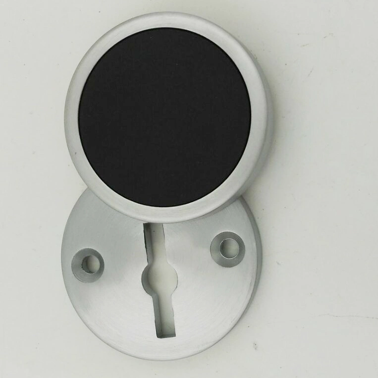 Circular Keyhole Entry Escutcheon for Double Bit Key Lock