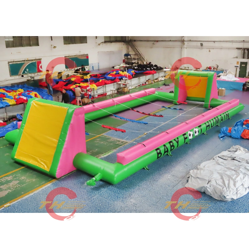 New Inflatable Football Field Soccer Pitch Water Beach Soccer for Rent