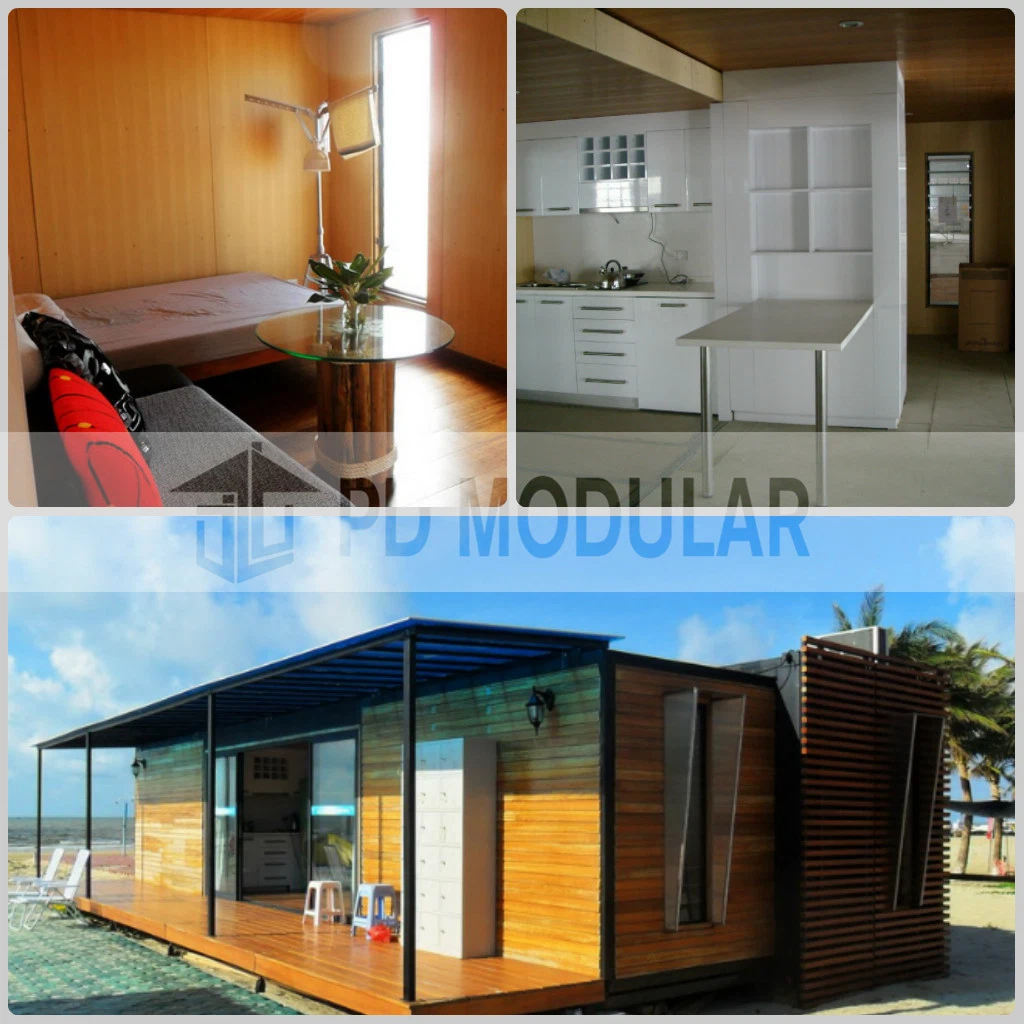 European Standard Portable Prefabricated House with Solar Energy and Intelligent Container House