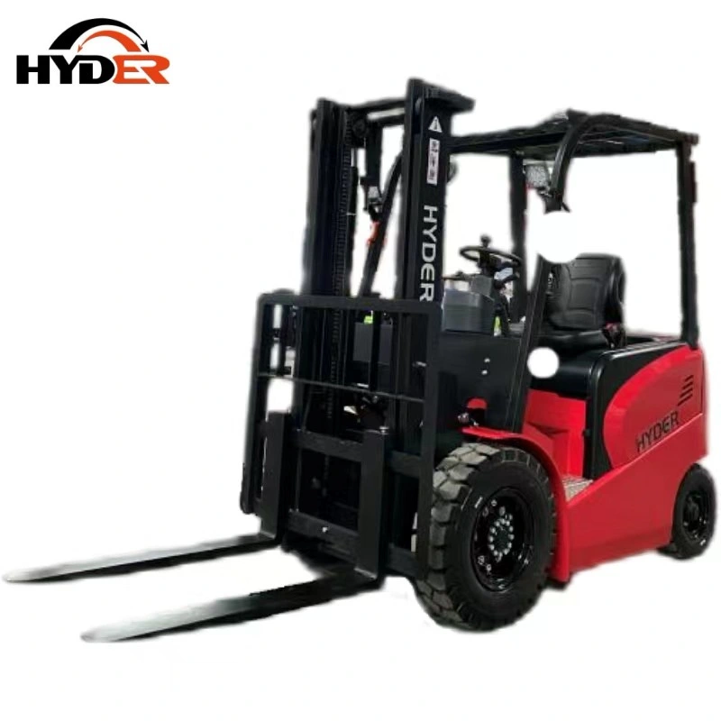 Fábrica de almacén pasillo estrecho Rough Terrain Forklift 2t 2000kg Hyde Carretilla elevadora eléctrica