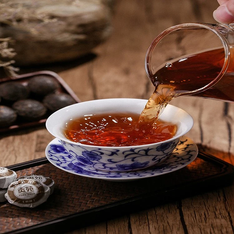 Factory Supply Chinese Yunnan Tuo Cha Mini Puer Cooked Tea with Grate Taste