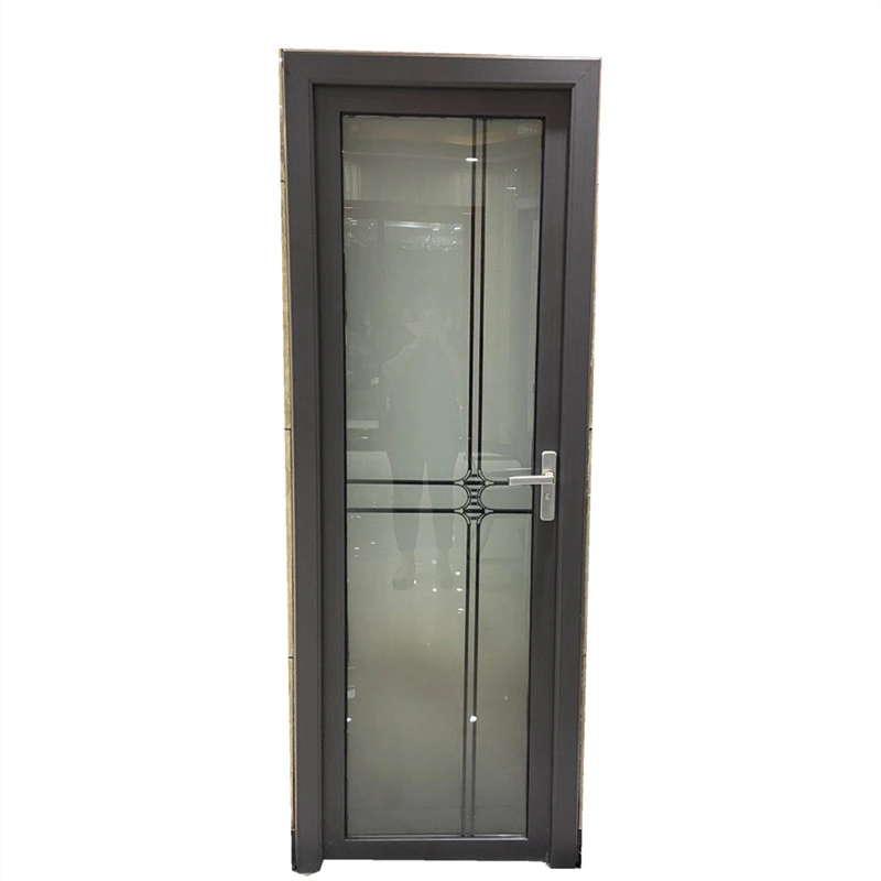 Africa Cheap Price Hot Sale Aluminum Toilet Door for Project, Hotel, Home Use