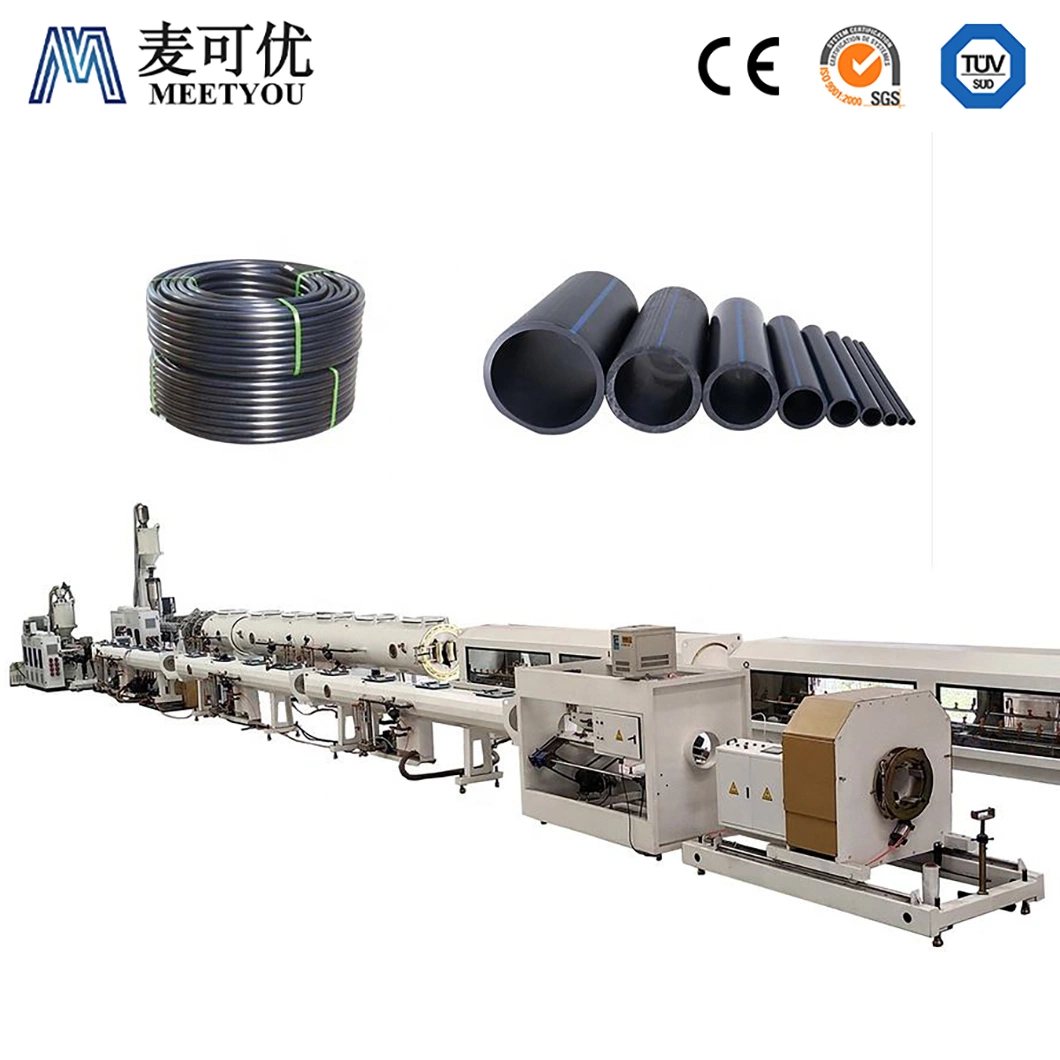 High Pressure Retractable Corrugated Plastic Hose Tube Pipe Extruder Machine Production Line