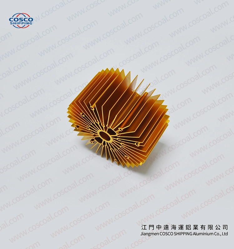 Superior Aluminum Profile for Heatsink with Anodizing and Machining