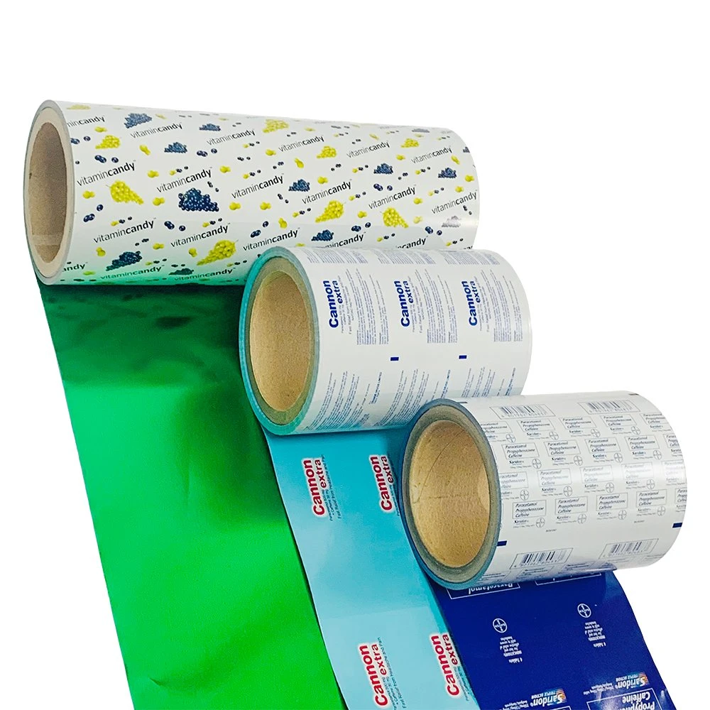 Pharmaceutical Packaging Print Ptp Aluminum Blister Foil