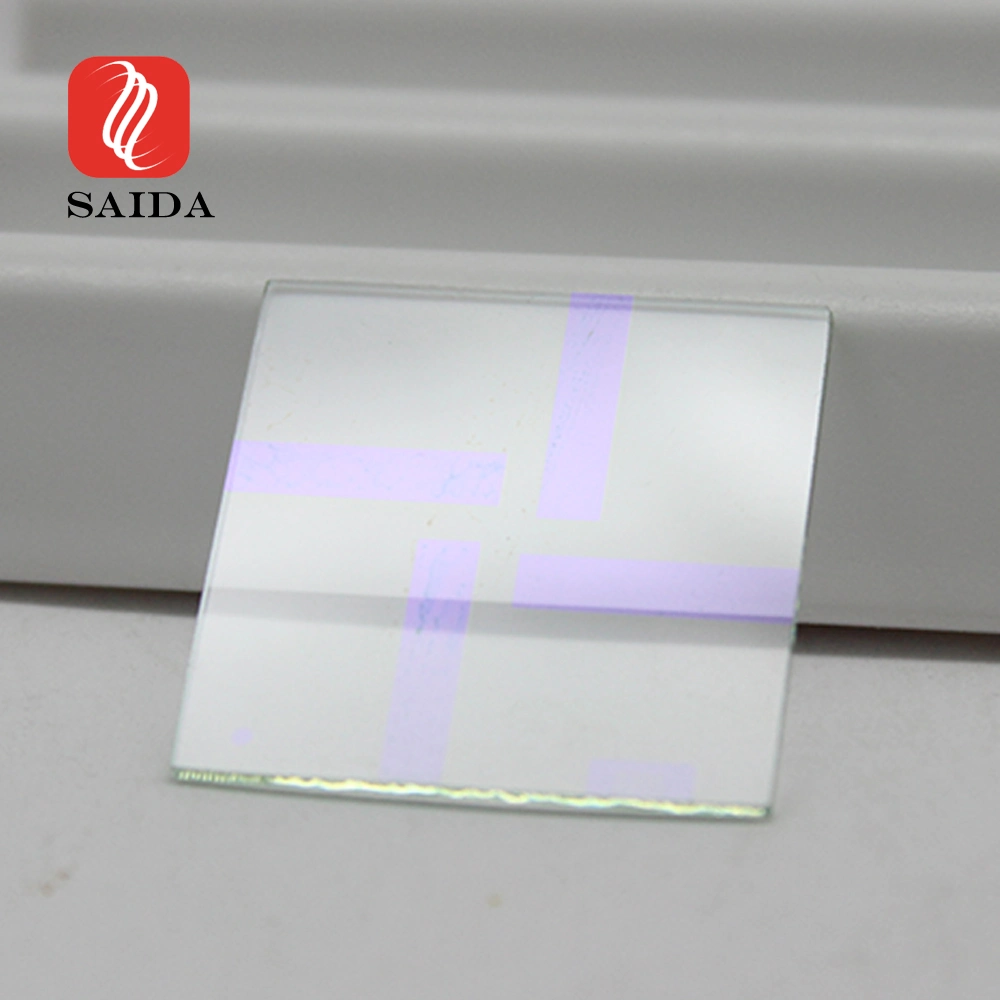 Saída personalizada de vidro condutor revestido a ITO/FTO de 1,1 mm padrão Etched de 1-2 ohm VIDRO ITO para testes laboratoriais