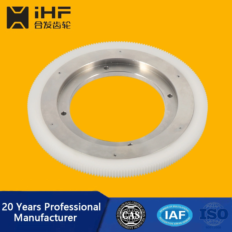 Ihf Forged Alloy Steel Transmission Metal Reduction External Gear Ring with Spare Parts