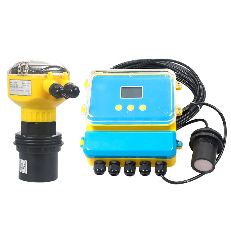 Medidor de nivel de depósito de agua ultrasónico digital del sensor de nivel de agua