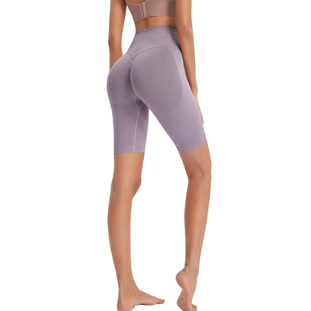 Breathable Quick-Drying High-Waist Shorts Tight Gym Yoga Fitness Leggings Women Sports Wear