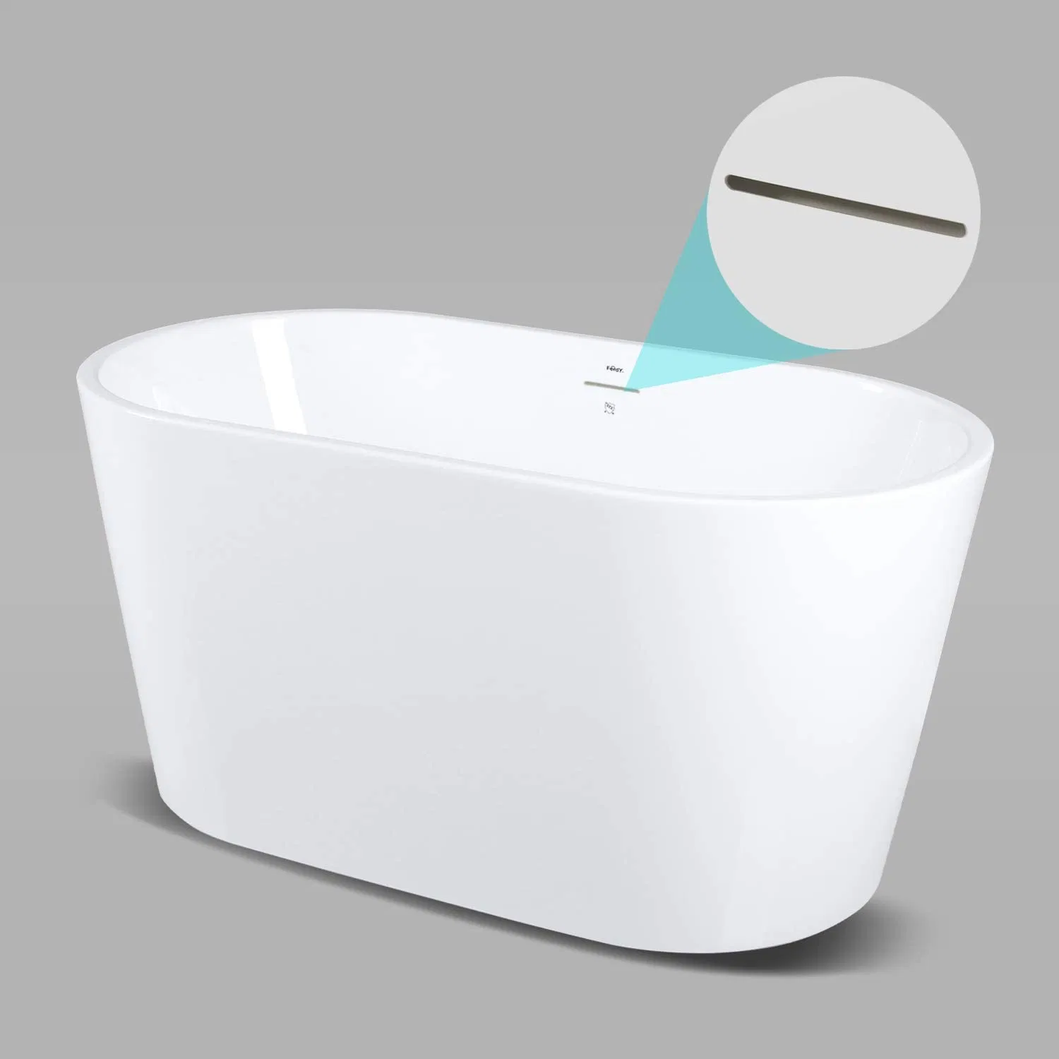 Simple y moderno clásico acrílico bañera (BG-1016)