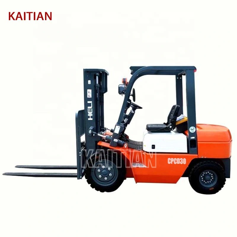 3 Ton Mini Lifter Forklift Cpcd30 Diesel Forklift with CE Certification