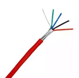 2/3/4/5 Cores Fire Resistant PVC Flexible Electrical Solid Copper Conductor 300/500V Control Cable