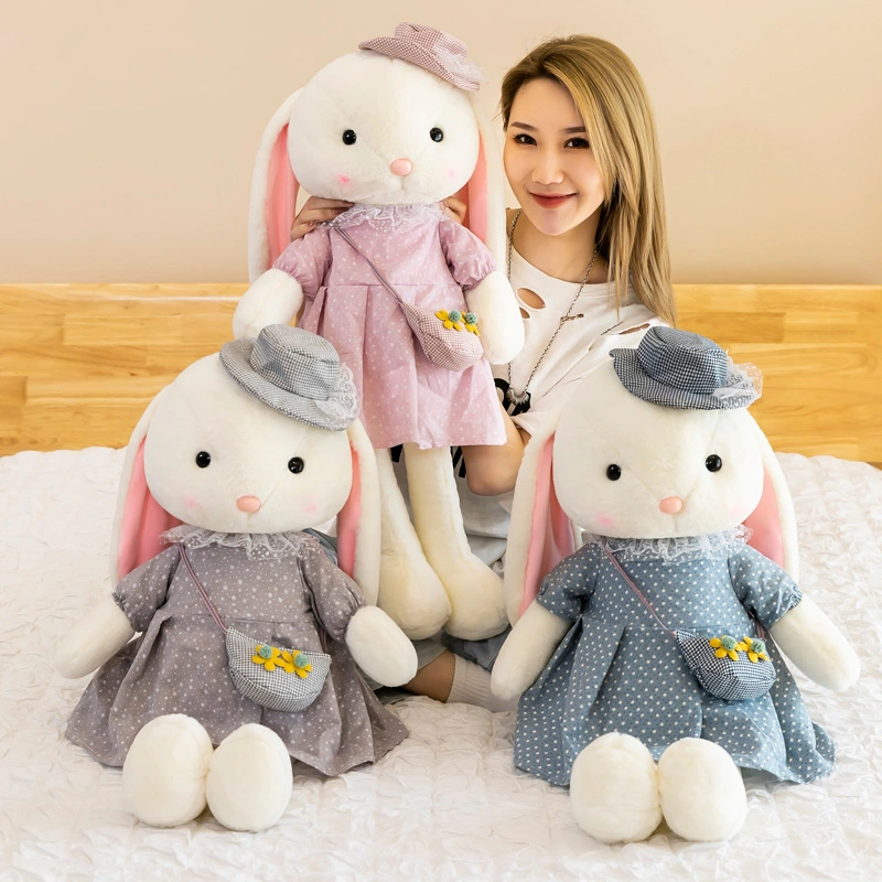 Rabbit Animal New Arrival Plush Stuffed Soft Children Toys with Hat