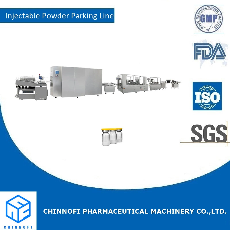 Injectable Vial Washing-Drying&Sterilization-Powder Filling&Pluging-Cap Sealing IV Fluid Machine