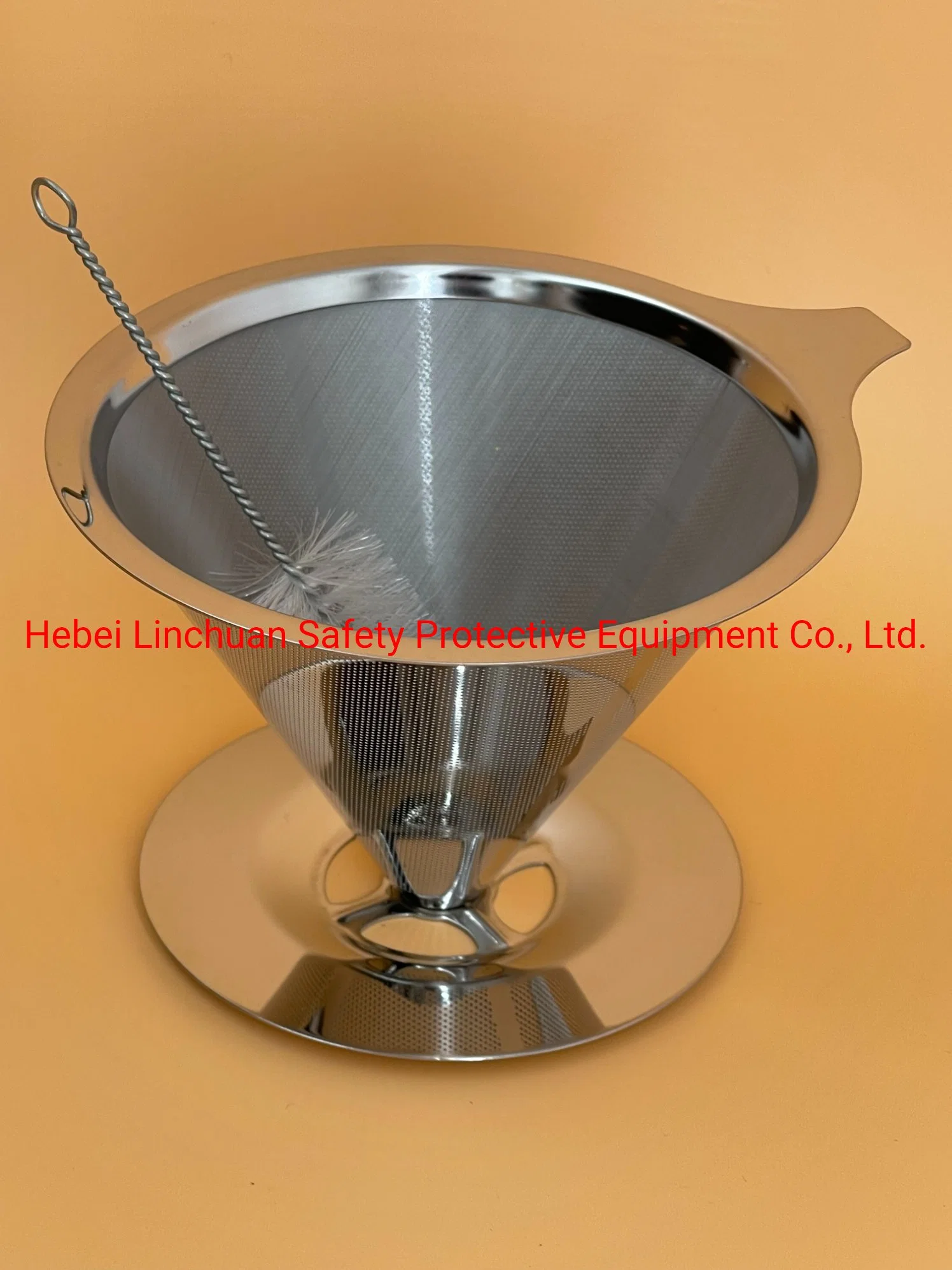 Wholesale/Supplier High quality/High cost performance  304 Stainless Steel Coffee Filter Coffee Filter Double Coffee Filter