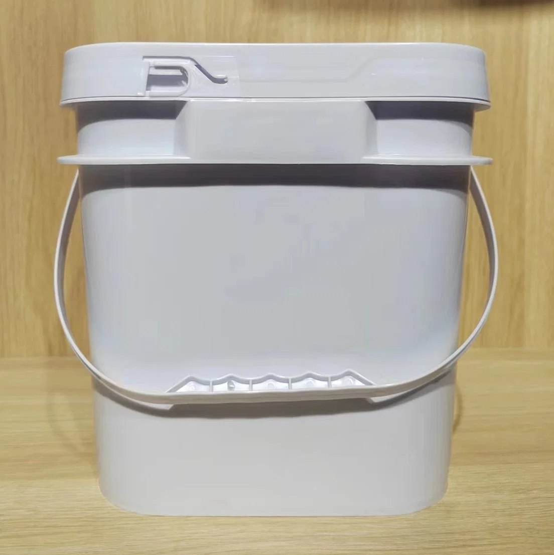 10L de grado alimentario de la cuchara de plástico transparente de pintura de balde de agua Recipiente de embalaje