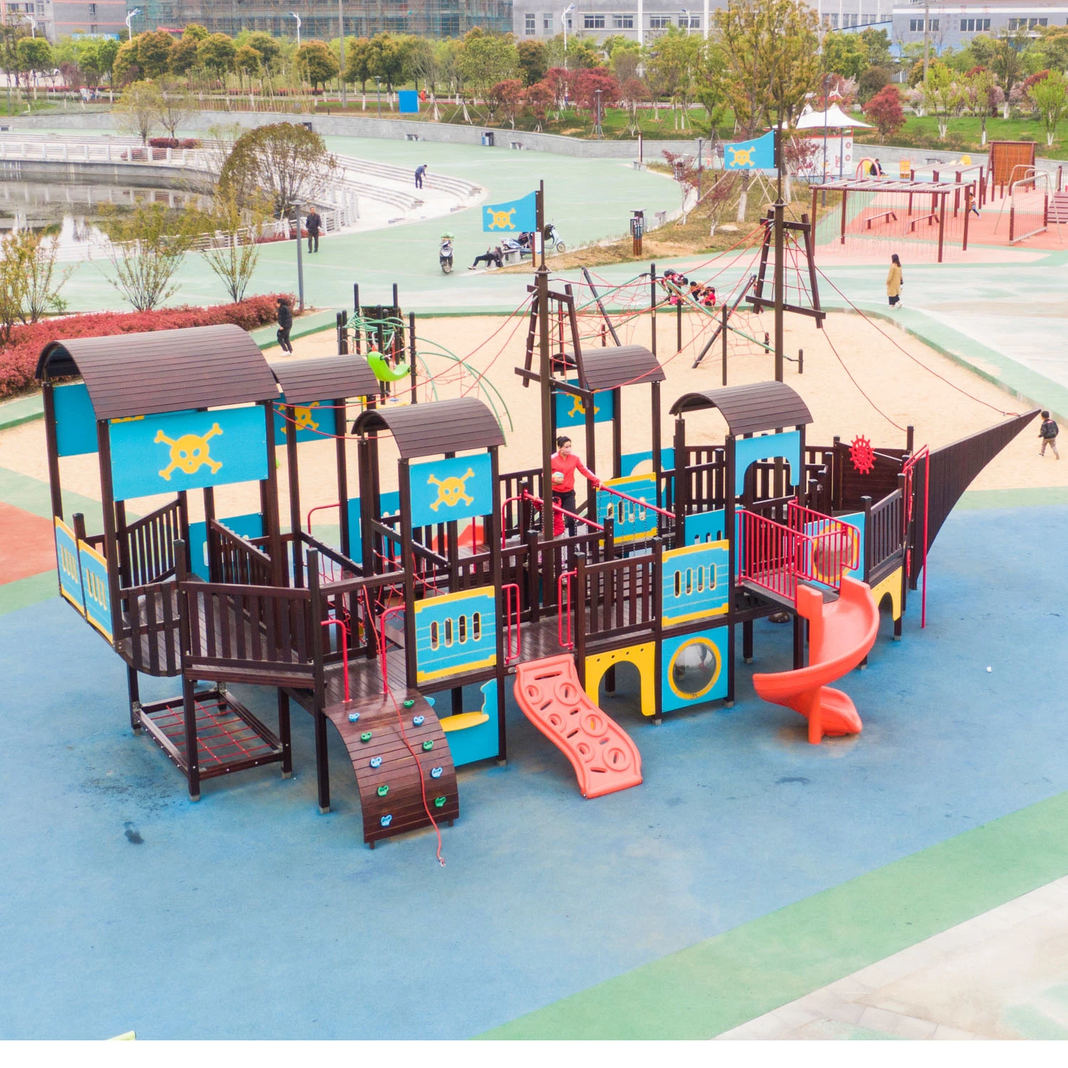 Children Outdoor Playground Equipment Amusement Park