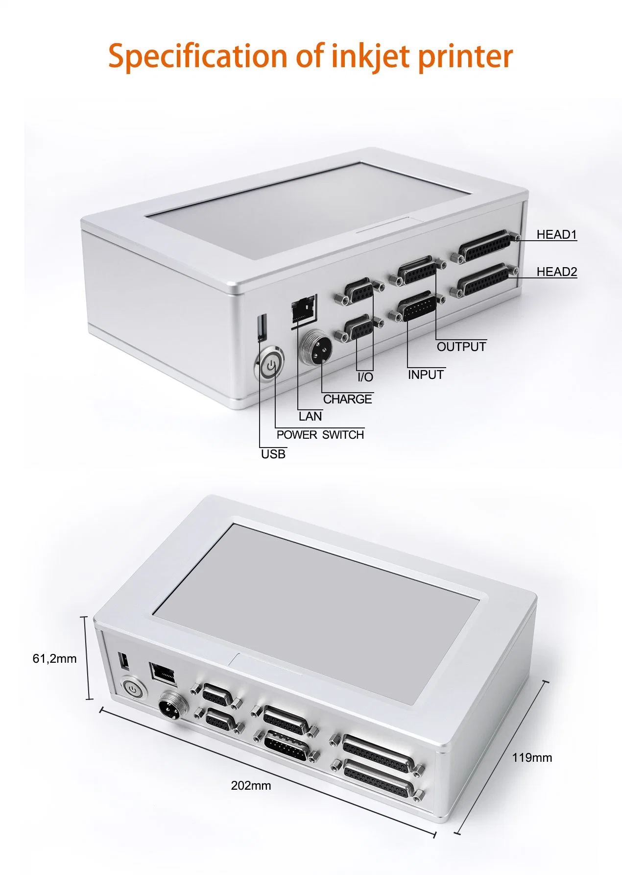 L'ODM T210-2 Docod OEM Tij imprimante jet d'encre d'encre Code machine pour l'étiquette bouteille Date de péremption du logo