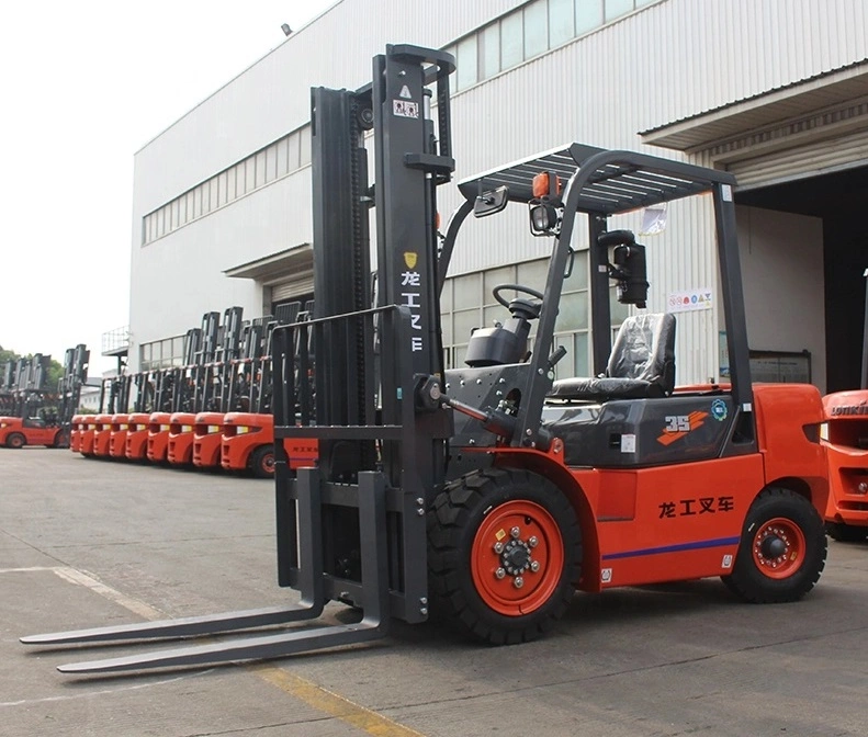 Mini chariot élévateur à batterie au lithium, chariot élévateur Lonking Toyota avec déplaceur latéral de 2,0 tonnes.