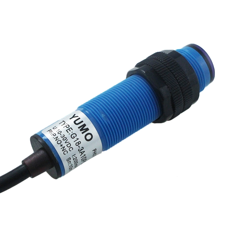 Plastic Cylindrical Photoelectric Electronic Switch Sensor