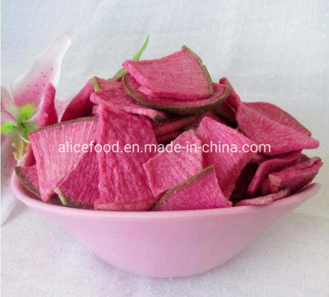 Wholesale/Supplier Kids Health Foods Vf Red-Core Radish Chips