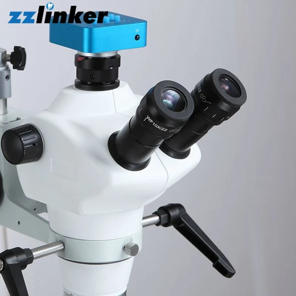 Lk-T31A China Microscopio Price of Digital Dental Operating Microscope with Camera