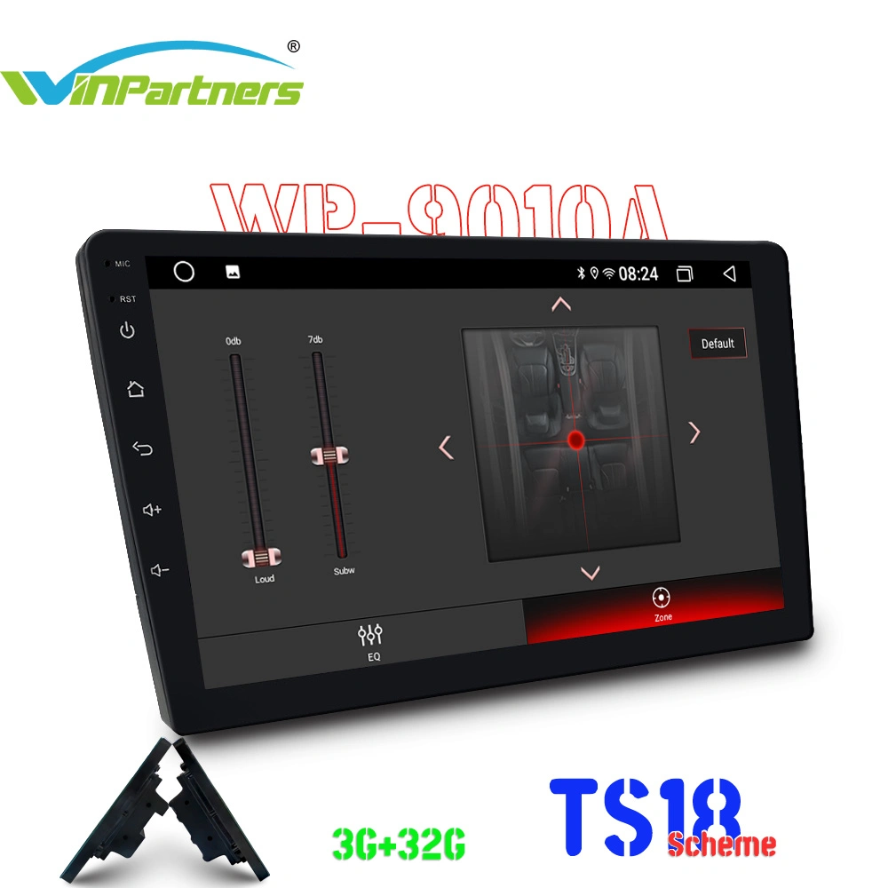 3G+32g 9 pol. Tudo em uma máquina automática Android Car Audio player de MP5 Android Market Wp9010A