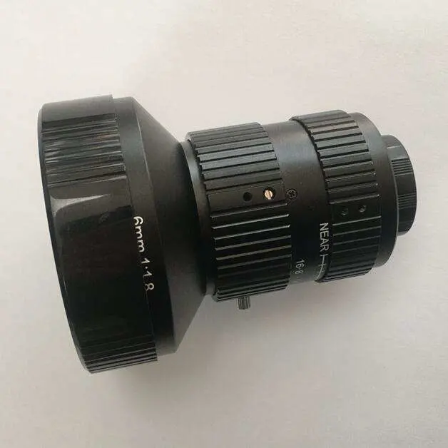 20MP, 1.1", FL 6,0mm, 8,0mm, 12 mm, 16 mm, 25 mm, 35 mm, 50 mm Máquina C-mount UHD 20 MP de 6 mm e 8 mm C-Mt Lente de câmara de visão FA industrial