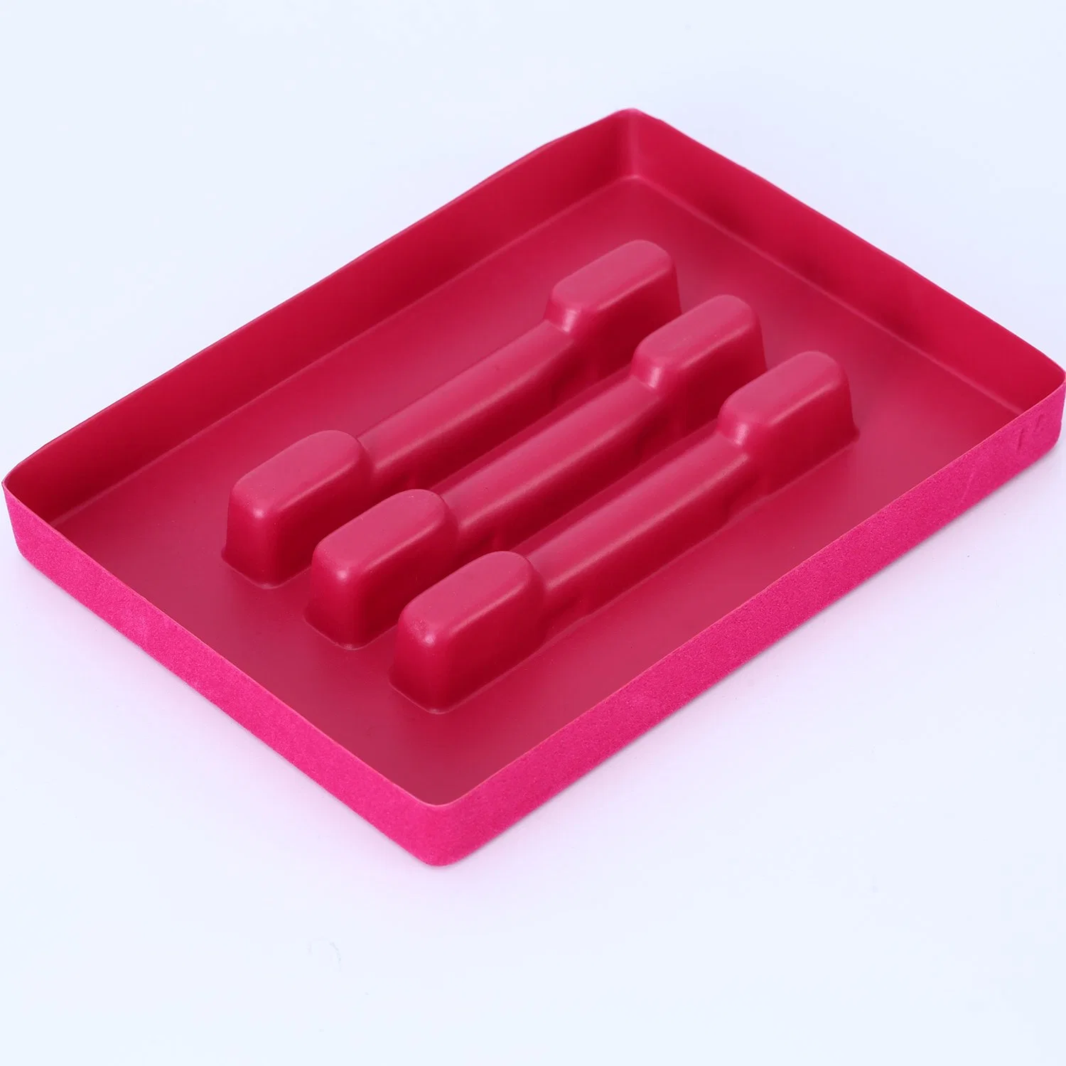 Kundenspezifische Luxus Flocking Blister Tool Verpackung für Hardware Tray