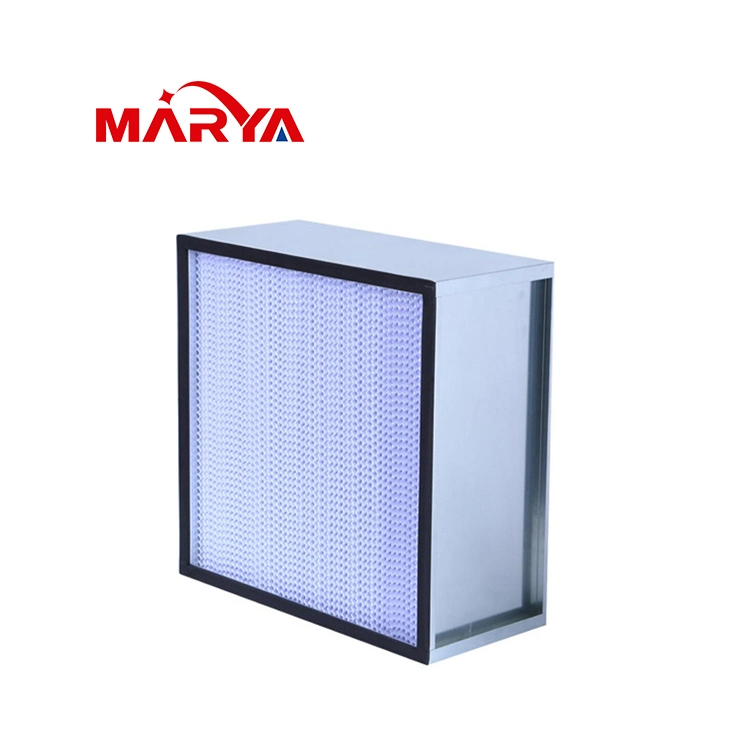 Marya Customized HEPA Filter with Clapboard Industrial H13 H14 Air Filter Manufacturer