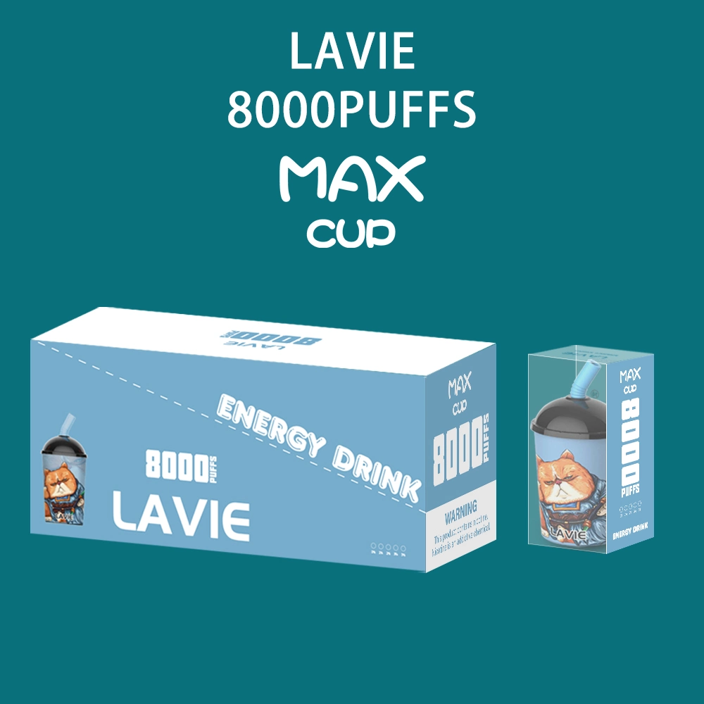 Lavie 8000puff Max Cup Wood Svape Desechable Fume Extra Disposable/Chargeable Vapes Pen Pods with Factory Price Oil Vape