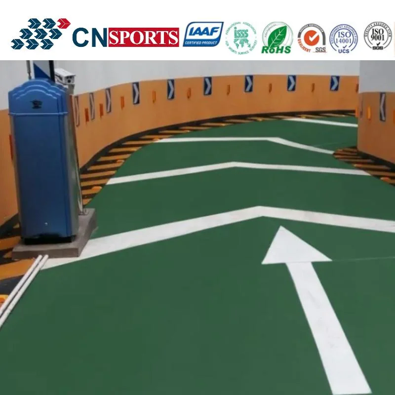 Easy Construction Dustproof and Soundproof Resilient Flooring