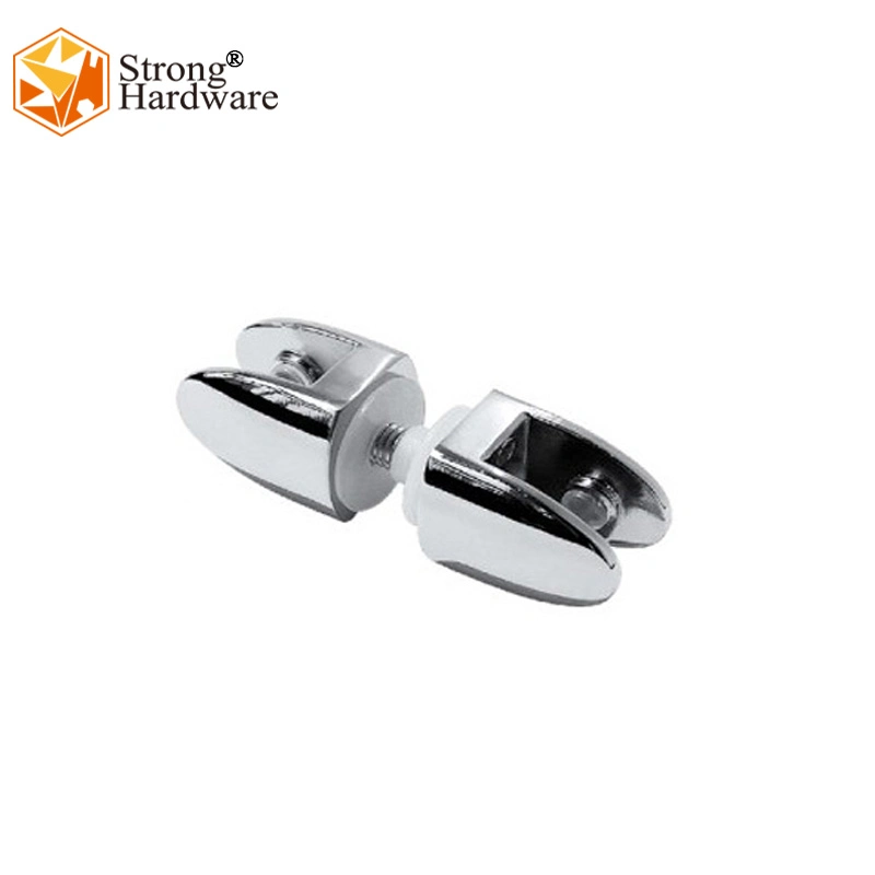 Good Quality Furniture Fitting Clamp Zinc Alloy Mirror Glass Fitting