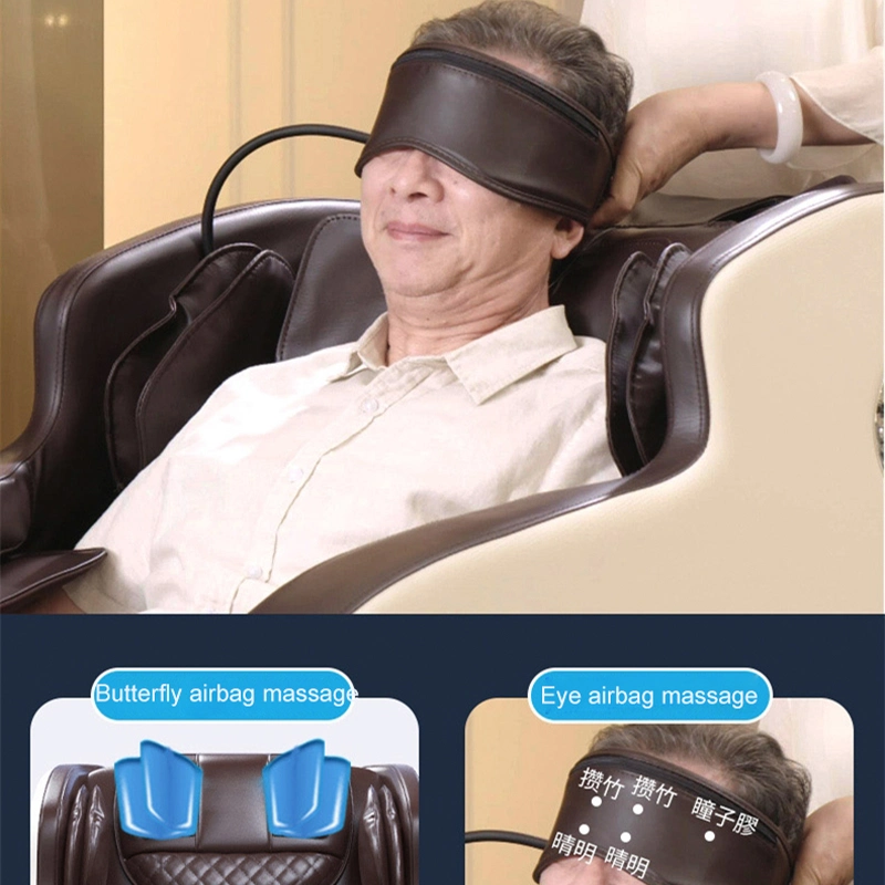 Ningdecrius C8007- Q13 2021 Zero Gravity 4D Philippines Office SL Track Shiatsu LCD Touch Screen Stretch Bluetooth Massage Chair