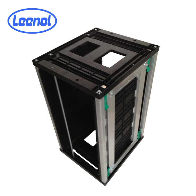 Leenol ESD PCB Rack / Anti-Static Circulation Rack/ ESD PCB Rack /Antistatic Magazine Rack/Anti-Static Control/ ESD SMT Magazine Rack for PCB Storage