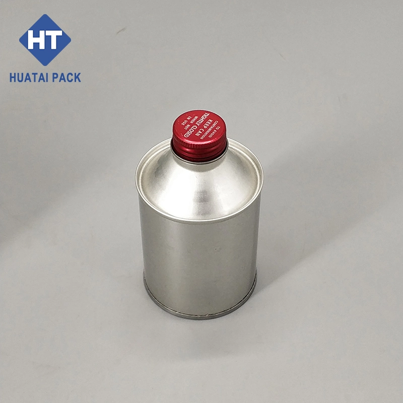 250ml 500ml 1L Round Tin Can for Brake Fluid