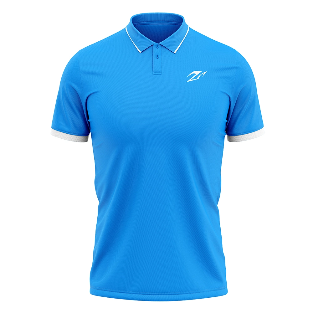 New Design Polyester Spandex Polo Shirts Customized Logo High quality/High cost performance  Men Slim Fit Polo T-Shirt