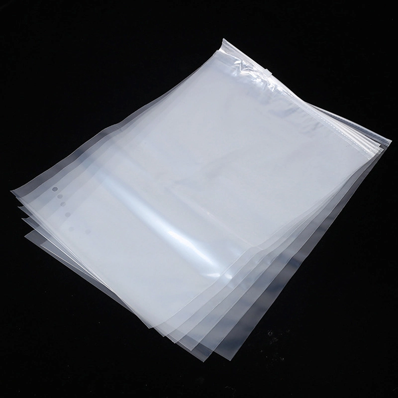 High quality/High cost performance  Plastic Clear PE Zip Lock Slider Travel Package Bag