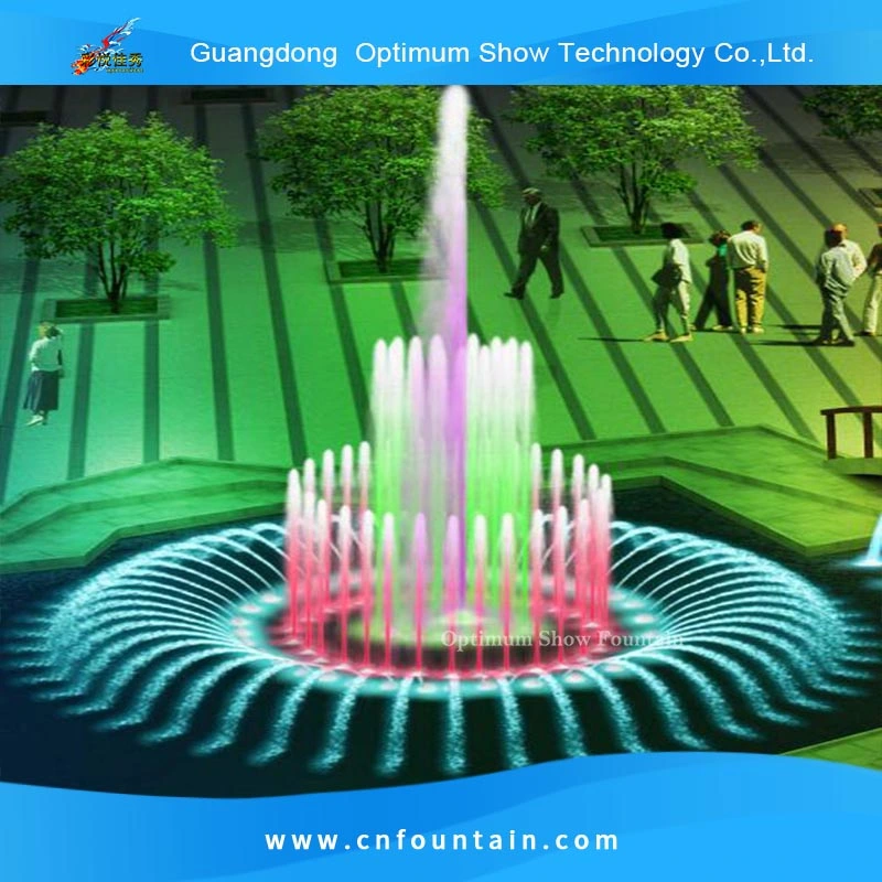 Free Design Stone Garden Products Outdoor Pool Pond LED Lights Small Music Dancing Water Fountain for Sale