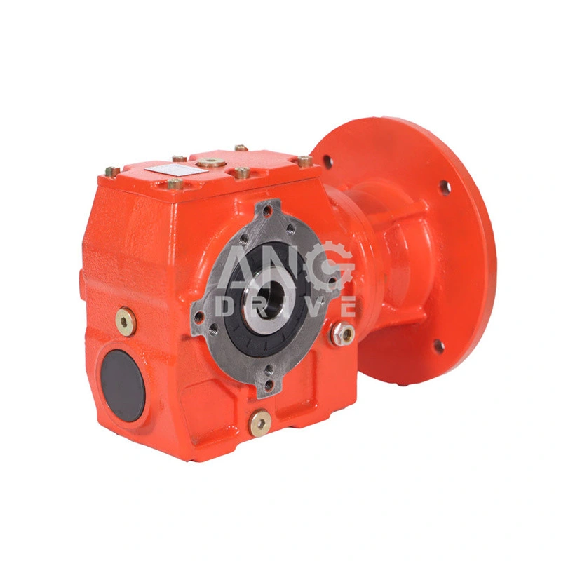 Right Angle S Series Worm Helical Gear Reducer Engine Reduction Gearbox