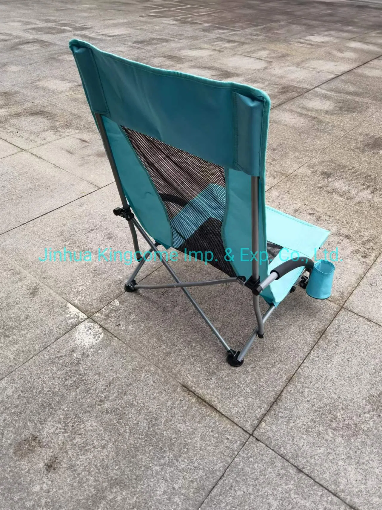 Outdoor Steel Beach Folding Chair with Fabric